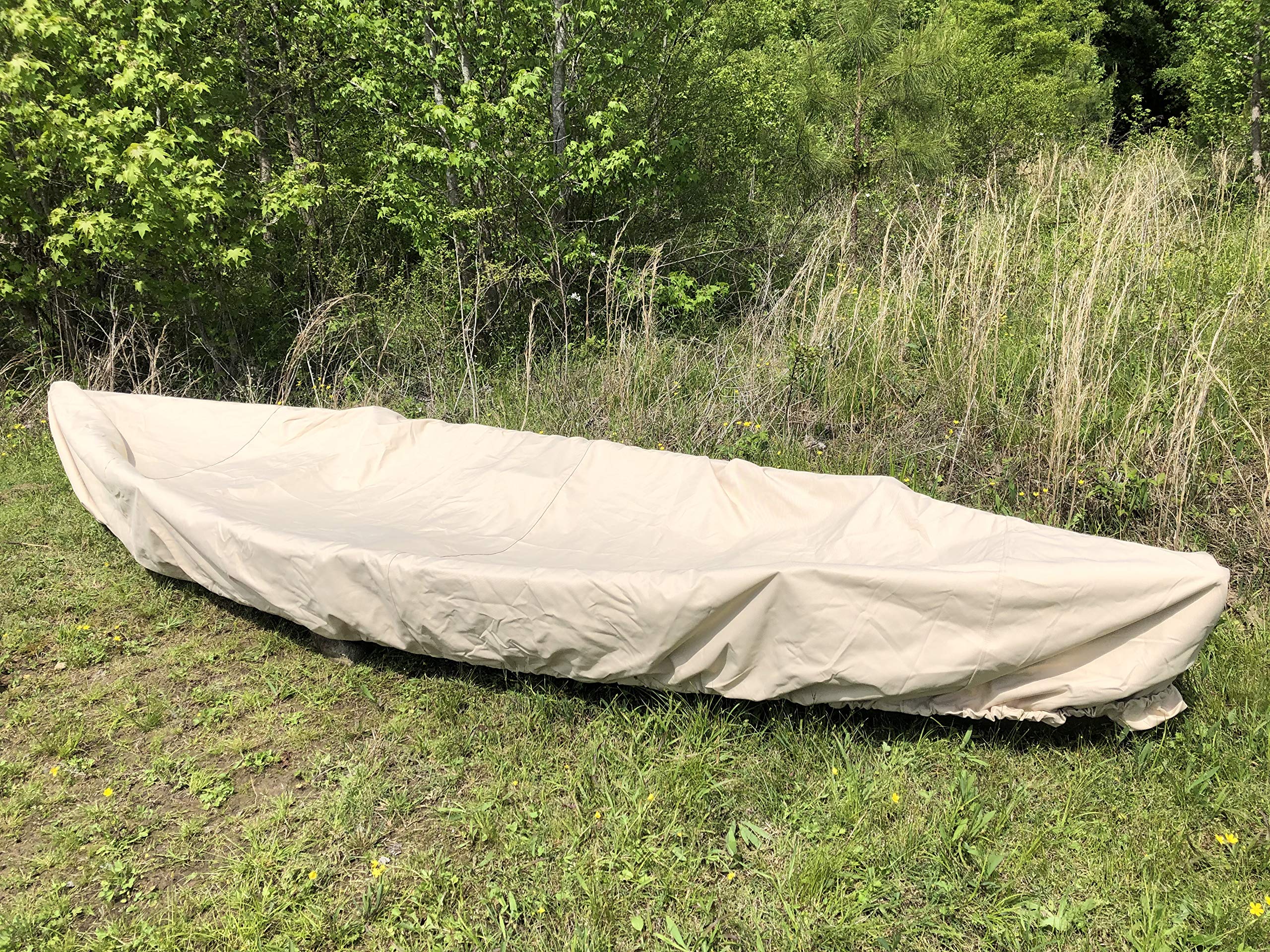 13 14 Canoe/Kayak Cover By Cypress Rowe Outfitters / 16 Oz Canvas For Indoor Or Outdoor Storage, Complete Protection