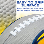 Franklin Sports Nfl Los Angeles Rams Football - Kids Foam Football - Soft Football - Mini Size - Perfect For Gameday - 8.5'' 3D