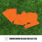 Franklin Sports Thrown Down Baseball Bases With Home Plate And Pitcher'S Rubber - Rubber Base Set Perfect For Baseball, Teeball,
