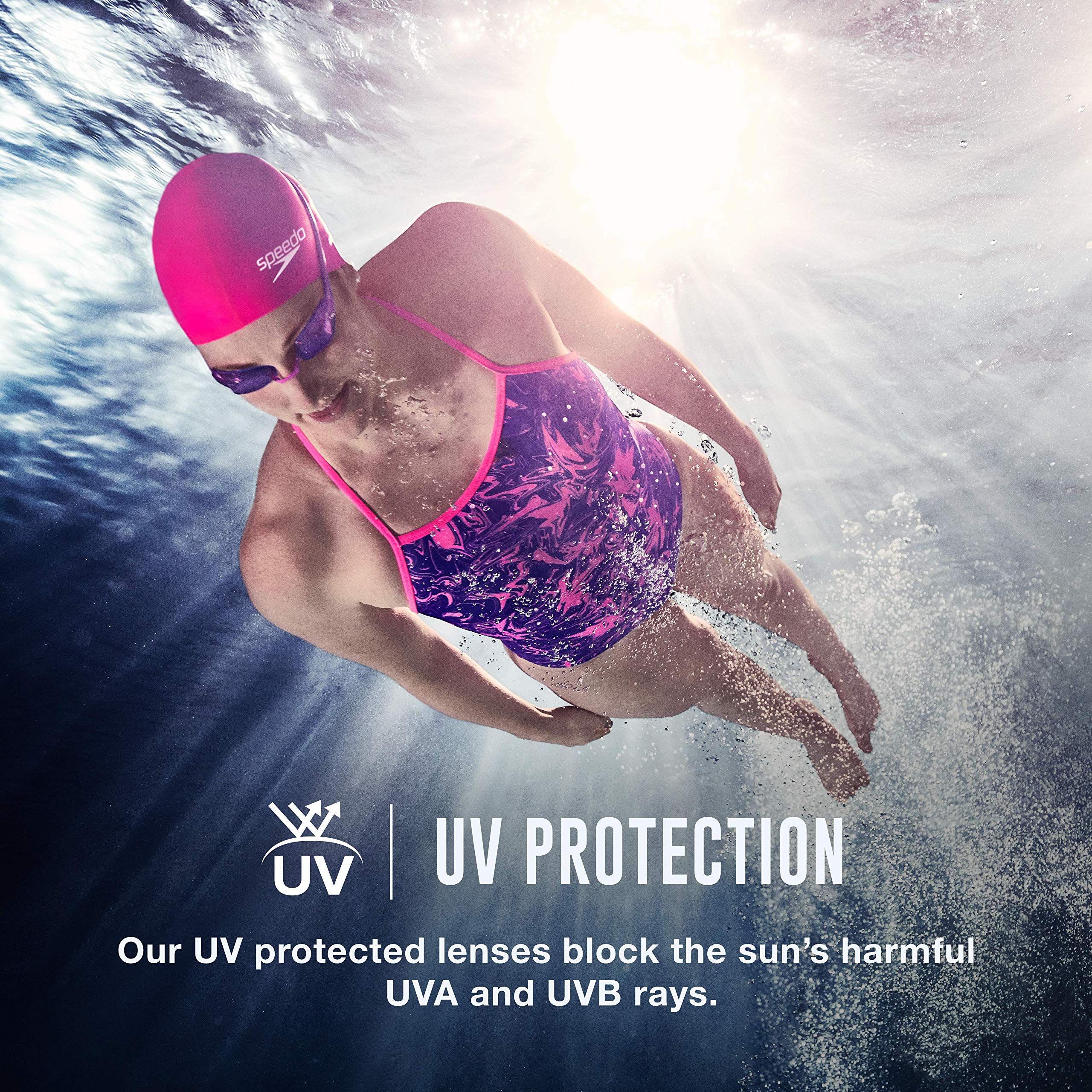 Speedo Women'S Swim Goggles Mirrored Vanquisher 2.0, Full Rim