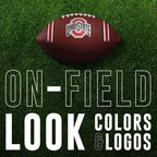 Franklin Sports Ncaa Ohio State Buckeyes Kids Youth Football - Official College Team Football With Team Logos - Junior Size Foot