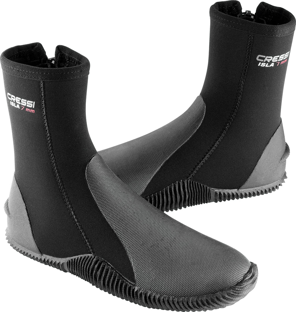 Cressi Isla, Black, Us Men'S 7Mm Thickness Black/Black, 9  Us Man 9  Us Lady 10