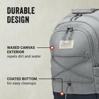 Coleman Backroads 30-Can Soft Cooler Backpack, Leak-Proof Portable Insulated Backpack Cooler, Keeps Contents Cold up to 24Hrs, B