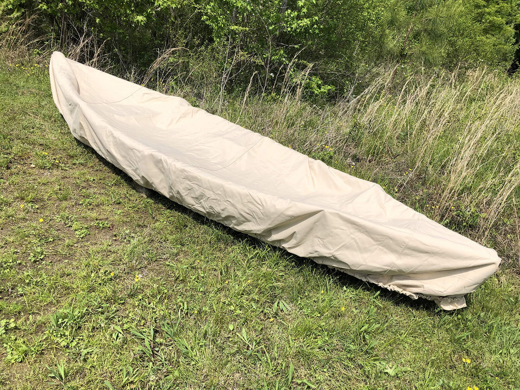 13 14 Canoe/Kayak Cover By Cypress Rowe Outfitters / 16 Oz Canvas For Indoor Or Outdoor Storage, Complete Protection