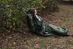 (Army Green) Emergency Sleeping Bag (+ Free Emergency Blanket) - Lightweight, Waterproof Bivy Sack Made With Our Advanced Therma