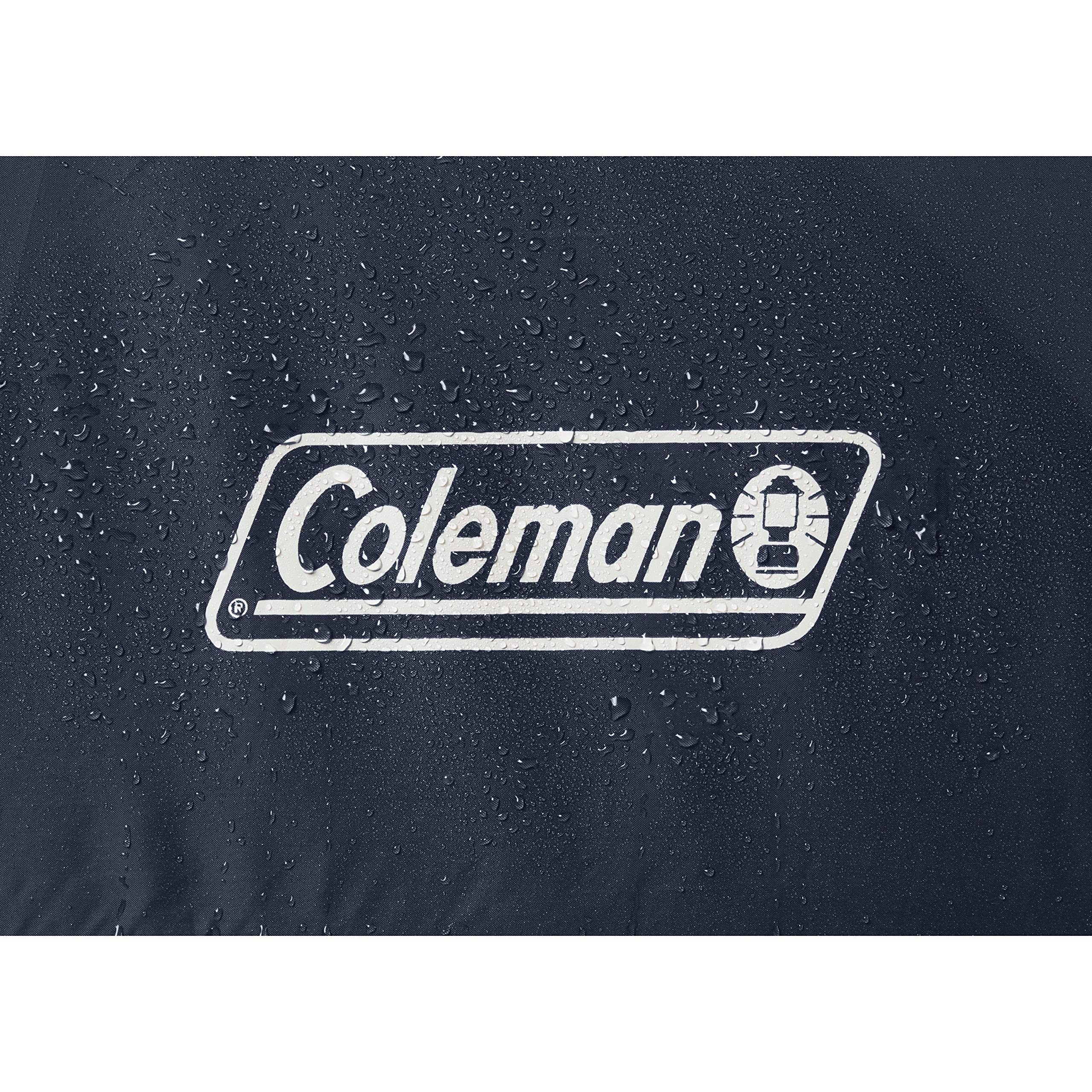 Coleman Skydome Camping Tent With 5 Minute Setup, 2/4/6/8 Person Weatherproof Tent With Rainfly & Carry Bag, 20% More Headroom T