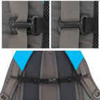 Wisdompro Backpack Chest Strap, 3/4 Inch Backpack Sternum Strap Chest Belt With Quick Release Buckle For Hiking And Jogging (Com