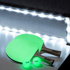 Franklin Sports Led Table Tennis Net And Glowing Paddles And Balls Oval, Black, One Size