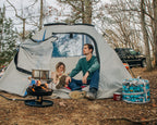 Camco Life Is Better At The Campsite Pop-Up Cooler, Sketch Design  Features A Water-Resistant Interior And Built-In Bottle Opene