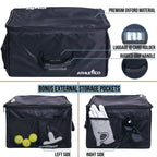 Athletico Golf Trunk Organizer Storage - Car Golf Locker To Store Golf Accessories | Collapsible When Not In Use