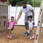 Step2 Naturally Playful Adventure Lodge Swing Set and Play Center