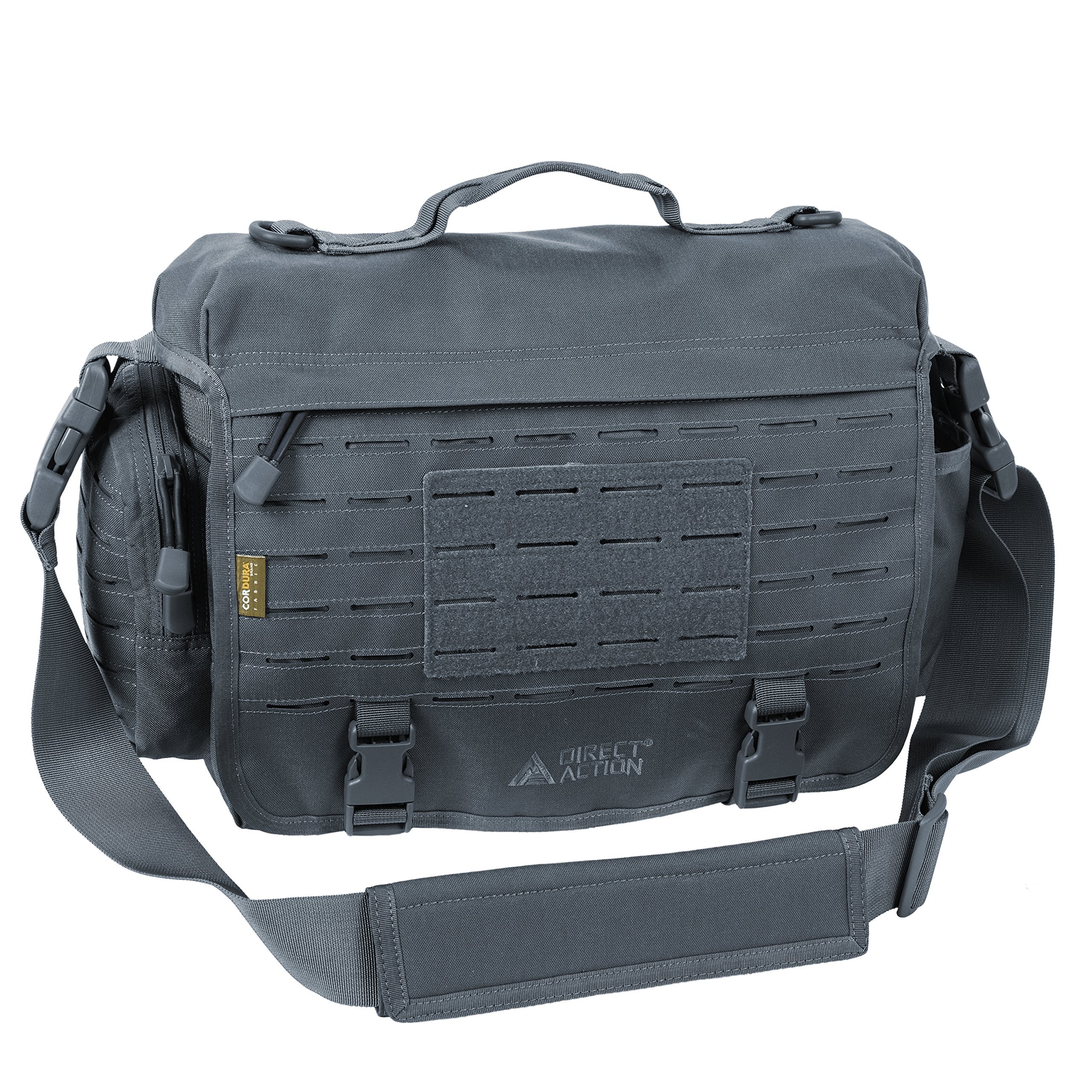 Direct Action Messenger Mk II Tactical Bag Shadow Grey Mk II 10 Liter Capacity, ideal for laptop, ipad or tablet