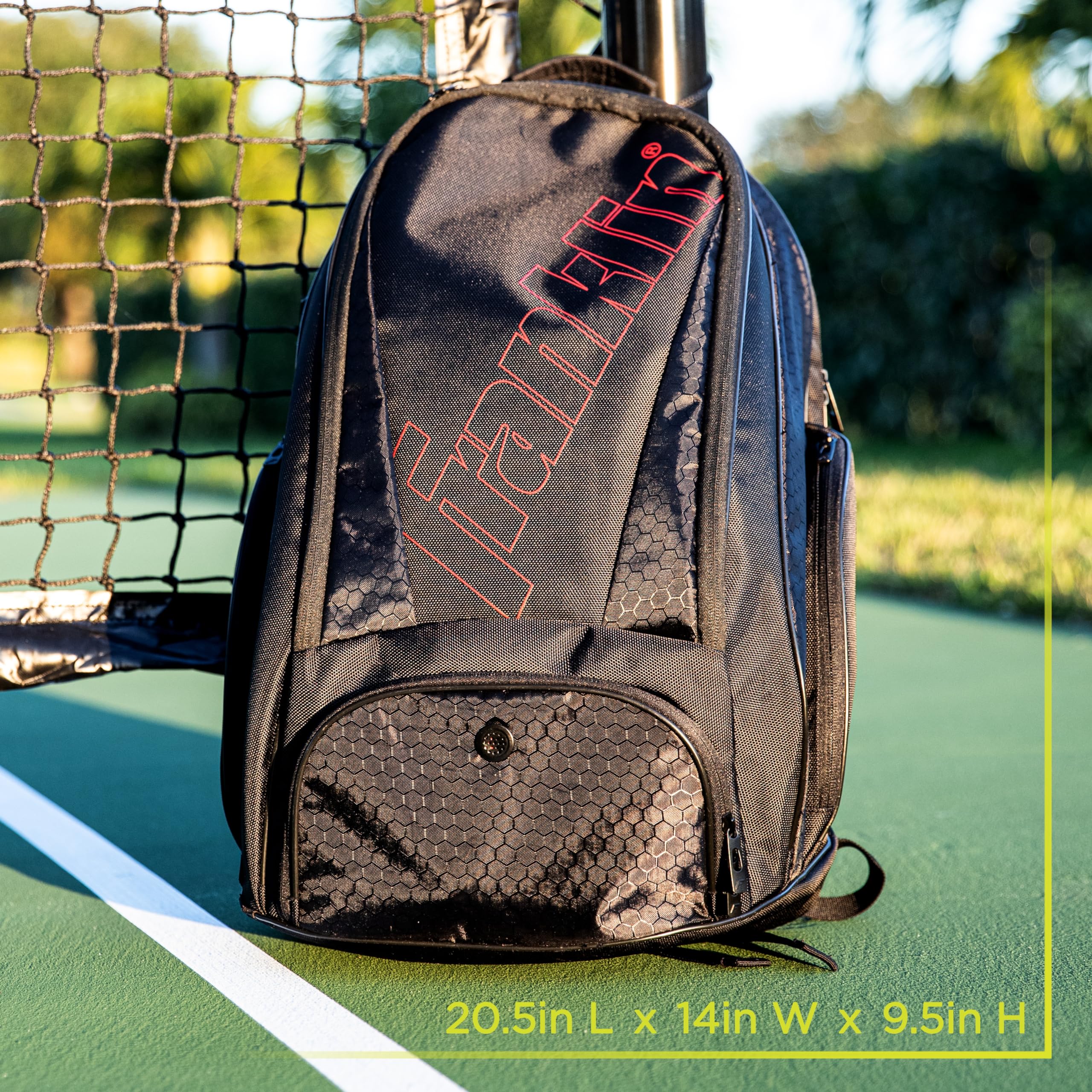 Franklin Sports Pickleball Bags - Deluxe Competition Pro Pickleball Backpack For Gear + Equipment - Pickleball Bag For Men + Wom