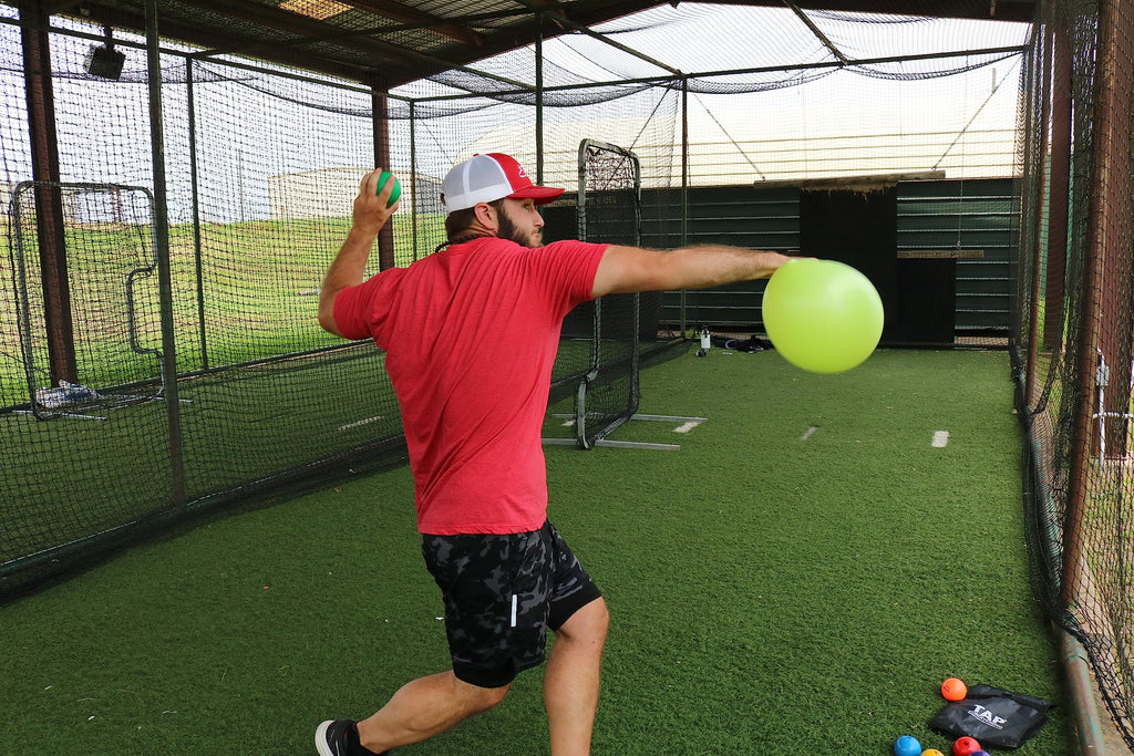 Tap Conditioning Tap Max-Grip Weighted Ball- Set Of Six | Plyo Balls Used In Pitching And Hitting Training, Multi-Colored