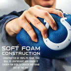 Franklin Sports Nfl Indianapolis Colts Football - Kids Foam Football - Soft Football - Mini Size - Perfect For Gameday - 8.5'' 3