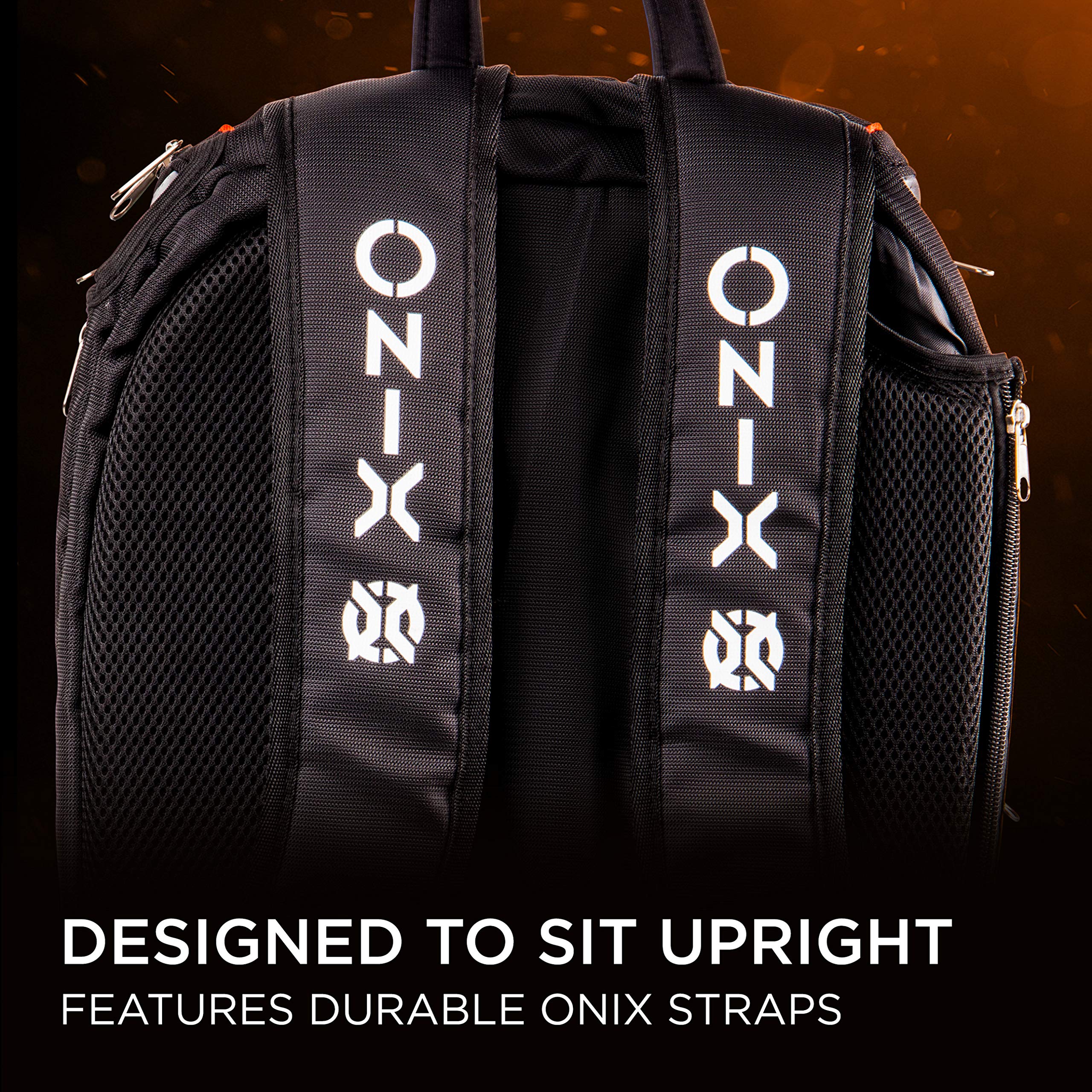 Onix Pickleball Durable Backpack Is Designed To Carry Paddles, Balls, Apparel, And Water Bottles