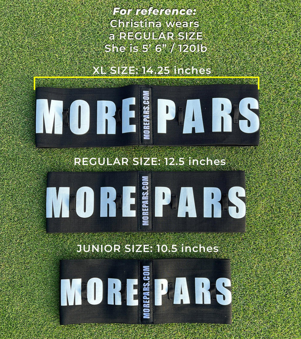 More Pars Arm Band & Leg Trainer With Mini Rods For Putting  Improve Setup & Stroke Trainer  Clear Visuals & Feels For Immediate