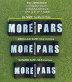 More Pars Arm Band & Leg Trainer With Mini Rods For Putting  Improve Setup & Stroke Trainer  Clear Visuals & Feels For Immediate