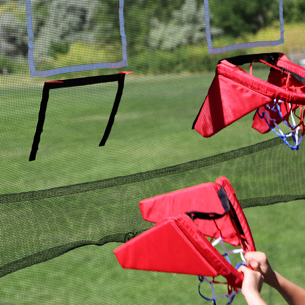 Skywalker Trampolines 15Trampoline Double Basketball Hoop Accessory