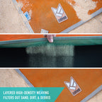 Cgear The Original Sand-Free Outdoor Camping Mat - Patented Technology, Water-Resistant And Anti-Fade Material, Military-Grade C