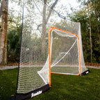 Franklin Sports Lacrosse Backstop Net - Lax Goal Extra Large Durable Net For Shooting Training + Practice - - 12' X 9'