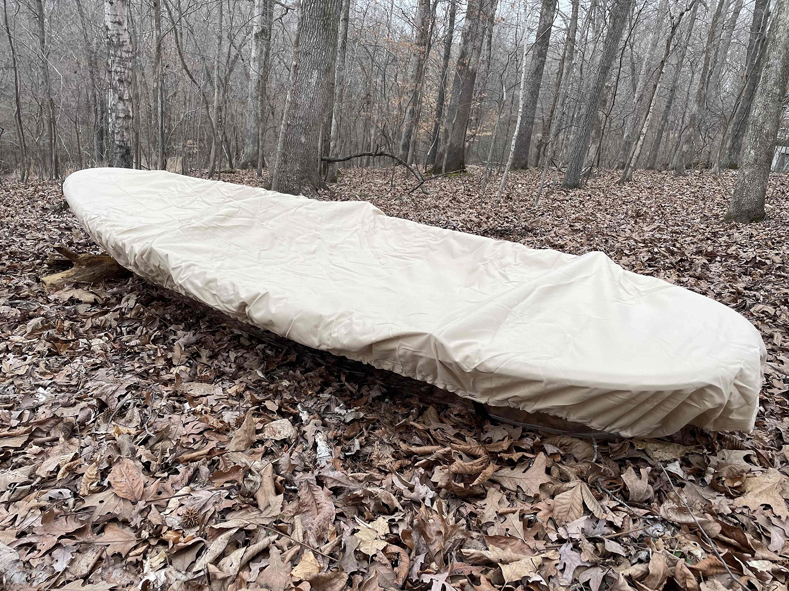 Cypress Rowe Outfitters Nature Proof 14 15 Canoe/Kayak Cover For Outdoor Storage, Fits 14 To 15 To 156'' Canoes And Kayaks