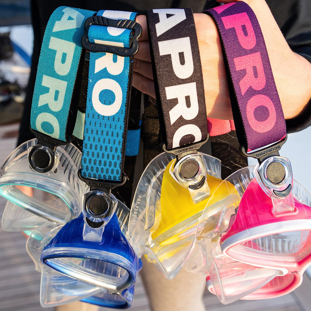 Scubapro Comfort Mask Strap - Black