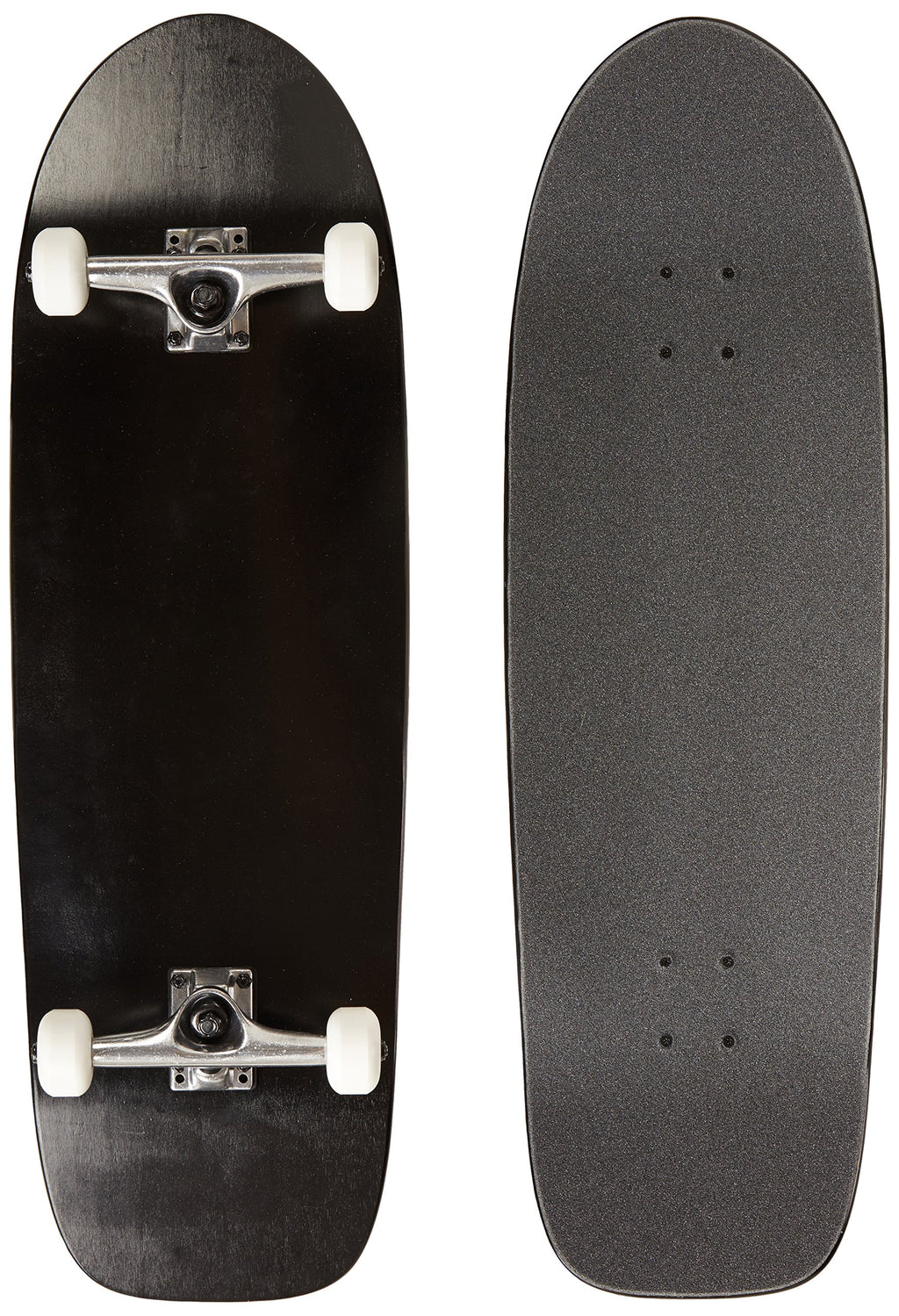 Moose Old School Complete Skateboard (Black, 10'' X 33'')