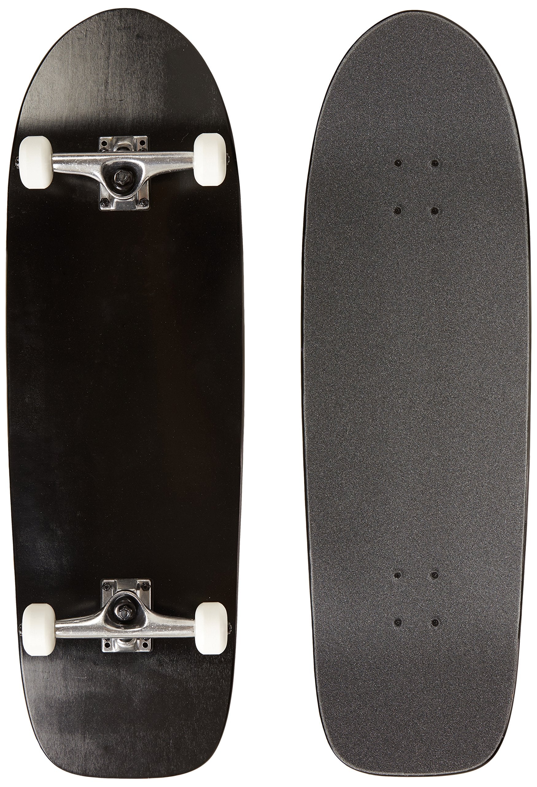 Moose Old School Complete Skateboard (Black, 10'' X 33'')