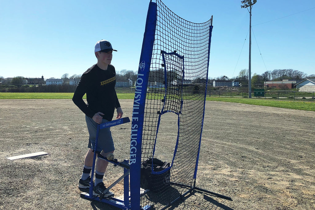 Louisville Slugger Flex Screen, Blue/Black