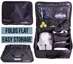 Athletico Golf Trunk Organizer Storage - Car Golf Locker To Store Golf Accessories | Collapsible When Not In Use
