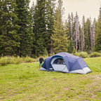 Coleman Skydome Tent Xl, 8/10/12 Person Camping Tent, Blue Nights