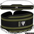 Rdx Dip Belt For Weight Lifting, Heavy Duty 36 Inch Adjustable Steel Chain, Dipping Belt Chin Pull Ups Gym Training Bodybuilding