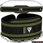 Rdx Dip Belt For Weight Lifting, Heavy Duty 36 Inch Adjustable Steel Chain, Dipping Belt Chin Pull Ups Gym Training Bodybuilding