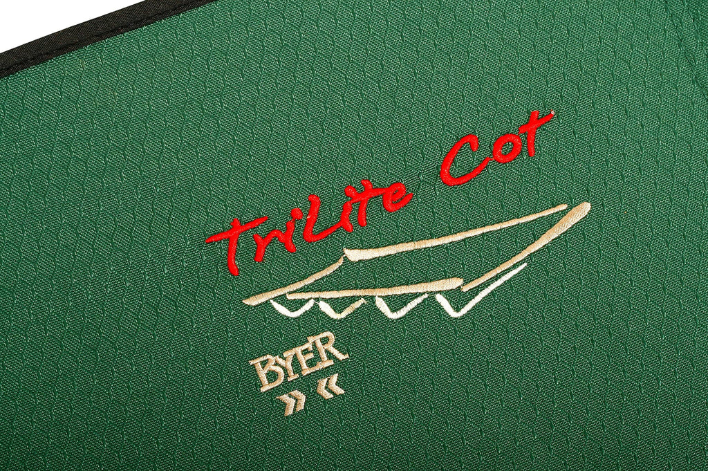 Byer Of Maine, Trilite Cot, Very Compact When Folded, Set Up 74'' L X 25'' W X 8'', Camping Cots For Adults, Portable Cot, Tri L