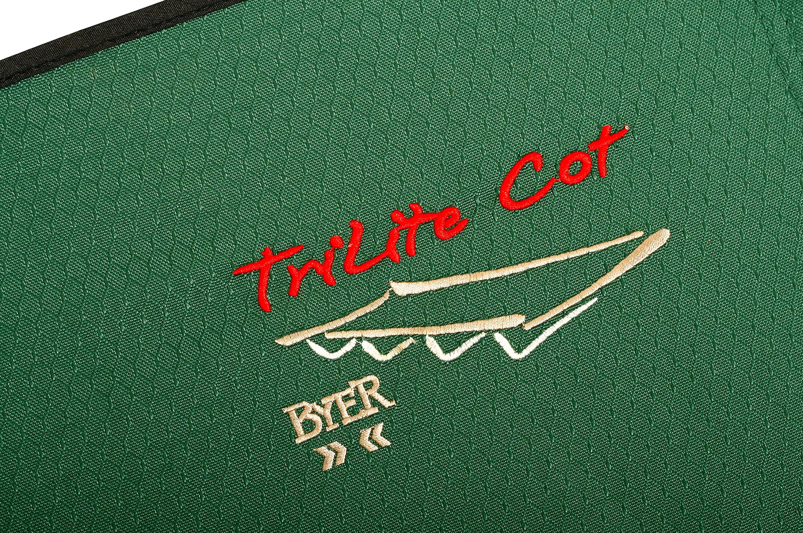 Byer Of Maine, Trilite Cot, Very Compact When Folded, Set Up 74'' L X 25'' W X 8'', Camping Cots For Adults, Portable Cot, Tri L