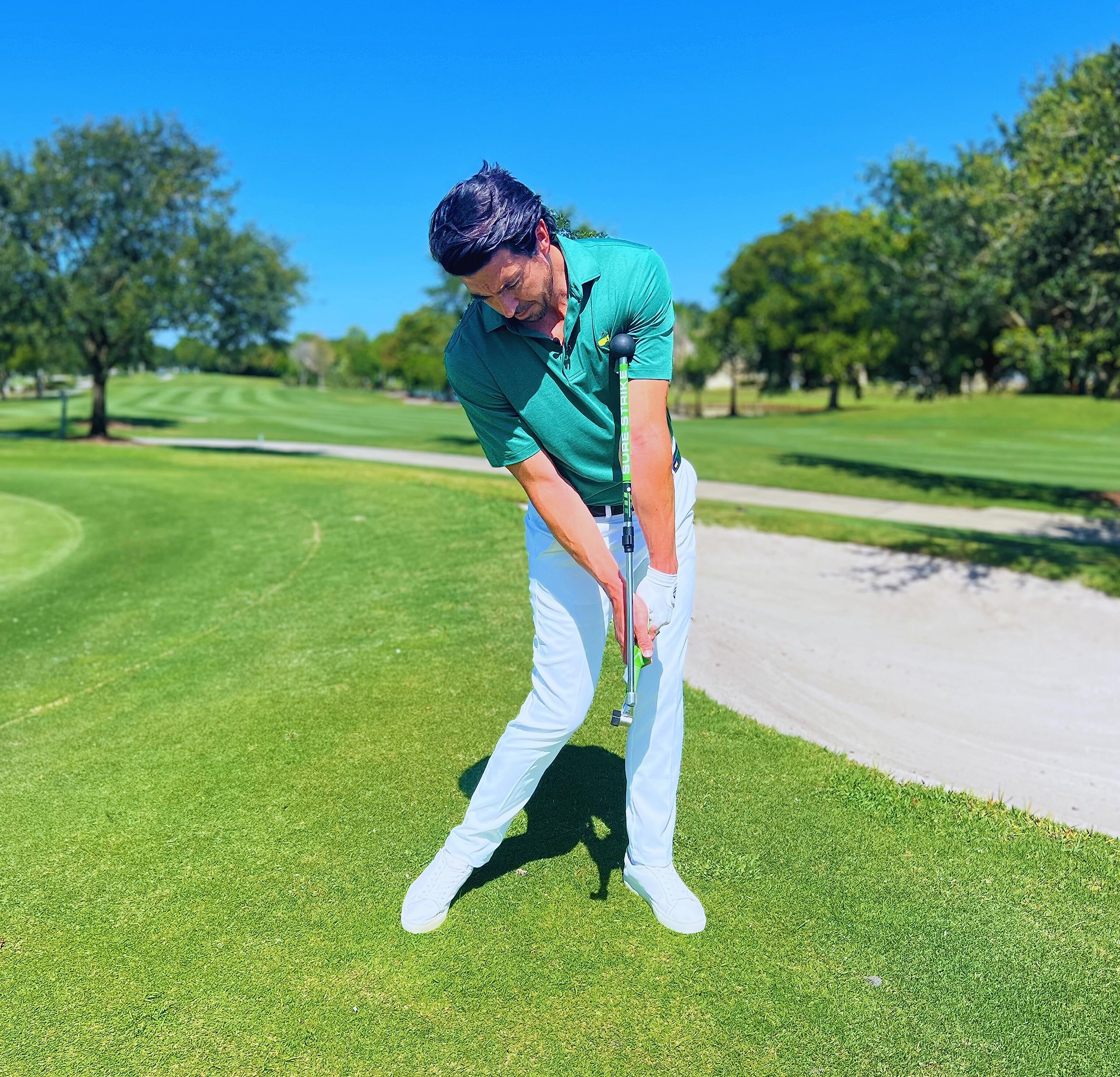 Sure-Strike - The Golf Swing Trainer Designed To Help You Master Your Swing Mechanics To Swing Like A Tour Pro! Transform Your T