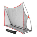 Practice Golf Hitting Net By Day 1 Sports - Large 10X 7- Portable Carry Bag - Indoor Or Outdoor Use - Quick And Easy Assembly - 