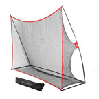Practice Golf Hitting Net By Day 1 Sports - Large 10X 7- Portable Carry Bag - Indoor Or Outdoor Use - Quick And Easy Assembly - 