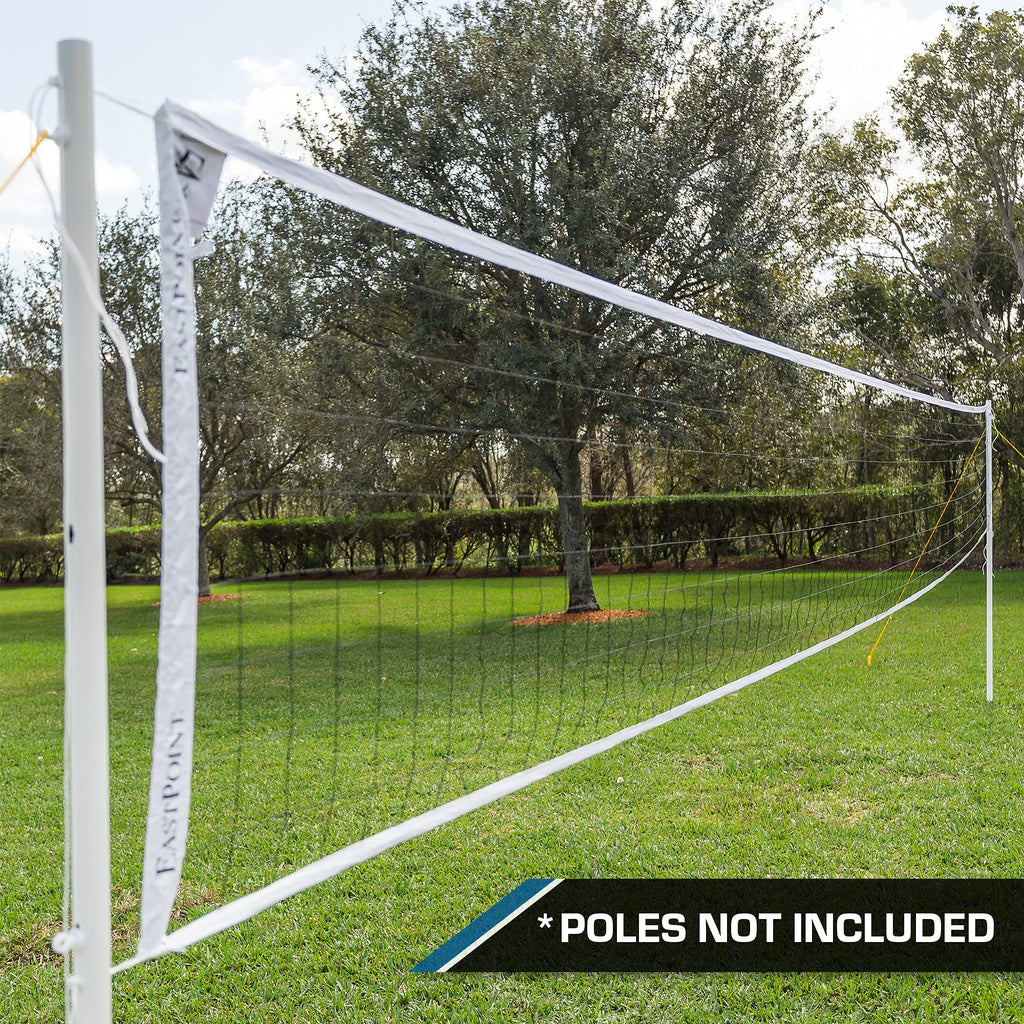 Eastpoint Sports Replacement Volleyball Net With High Strength Cable, Reinforced Side Tapes, And Weather Resistant Material - Po