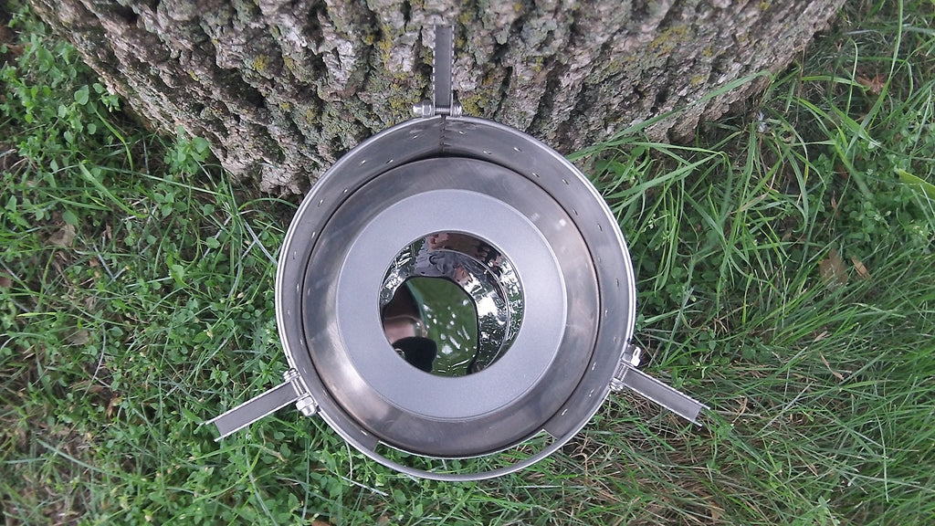 Flenda Camp Buddy Natural Draft Firewood Camp Stove