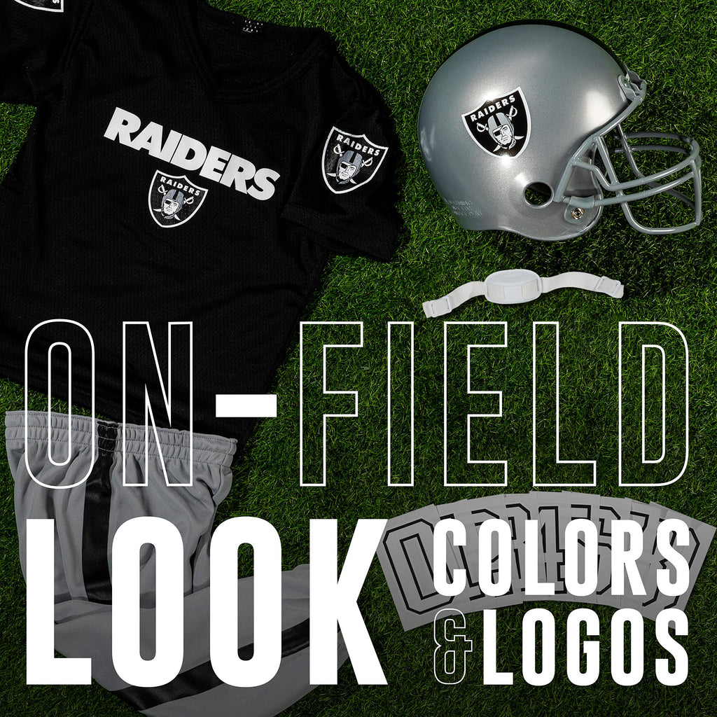 Franklin Sports Las Vegas Raiders Kids Nfl Uniform Set - Youth Nfl Team Jersey, Helmet, Pants + Apparel Costume - Official Gear