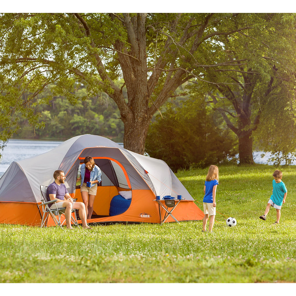 Core 9 Person Extended Dome Tent - 16' X 9'