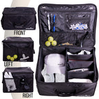 Athletico Golf Trunk Organizer Storage - Car Golf Locker To Store Golf Accessories | Collapsible When Not In Use