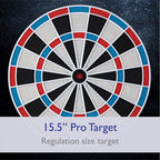 Viper By Gld Products 777 Electronic Dartboard Sport Size Over 40 Games Auto-Scoring Lcd Cricket Display Impact-Tough Target For