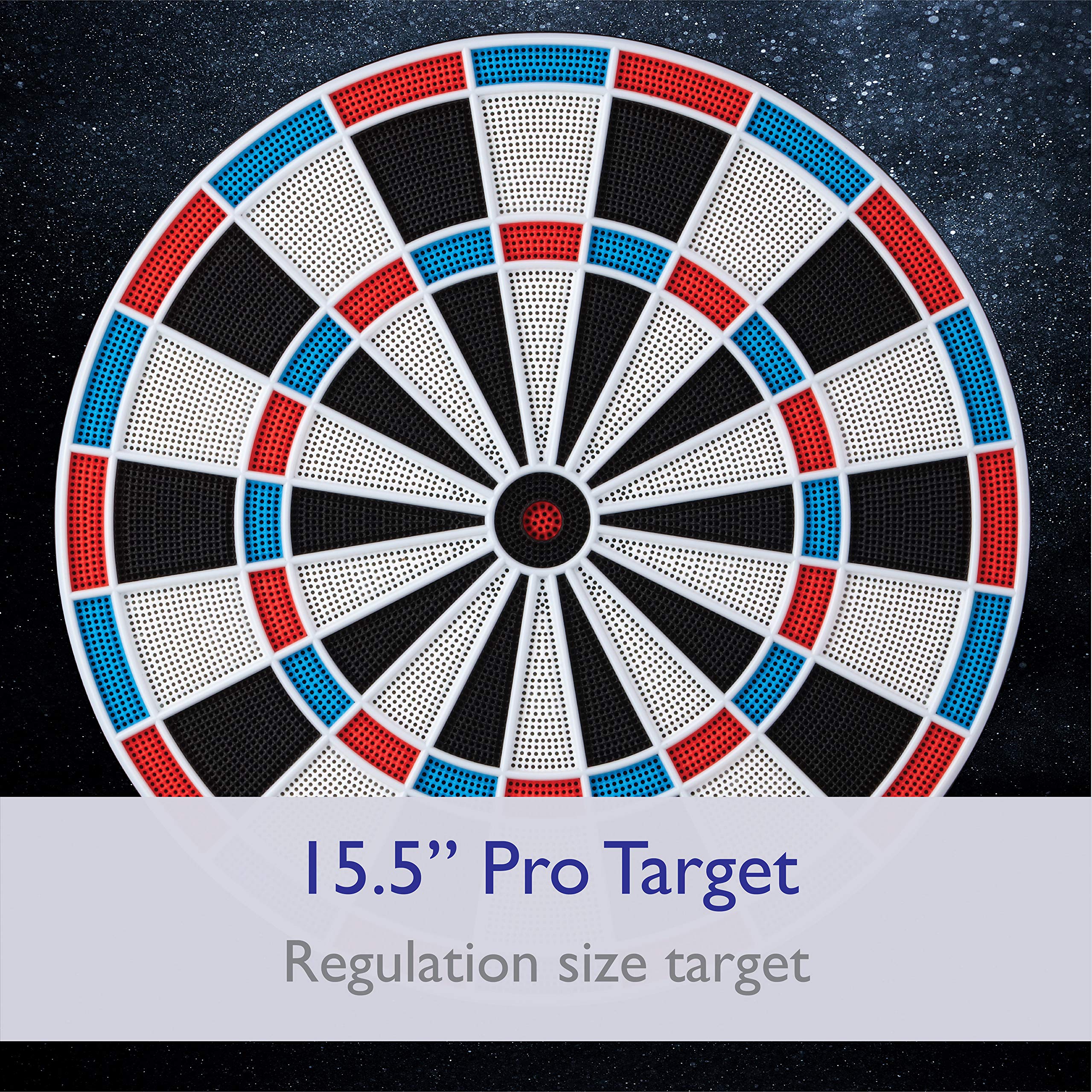 Viper By Gld Products 777 Electronic Dartboard Sport Size Over 40 Games Auto-Scoring Lcd Cricket Display Impact-Tough Target For