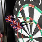 Dmi Sports Recreational Dartboard Cabinet Set - Includes Dartboard, Two Dart Sets, And Traditional Chalk Scoring