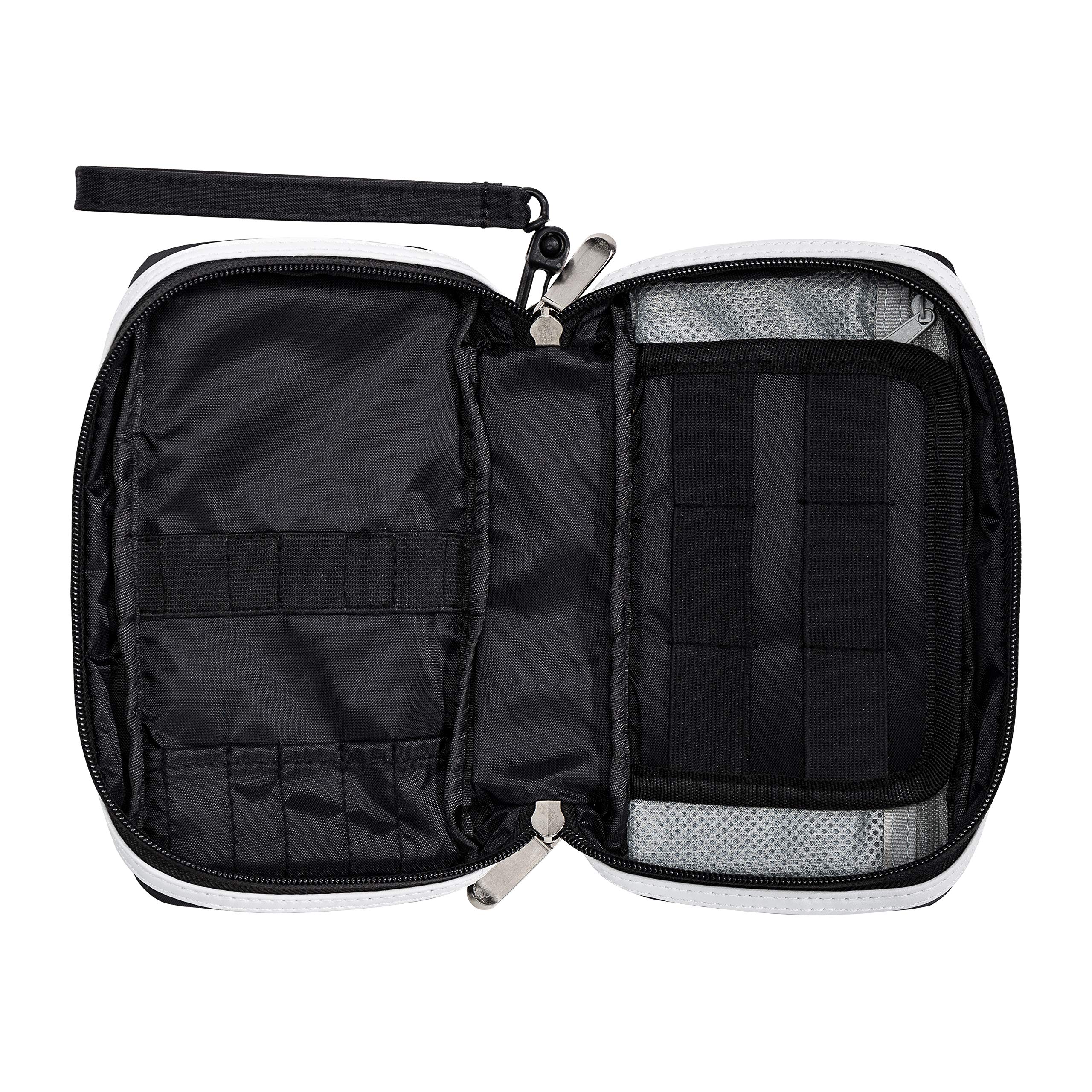 Franklin Sports Dart Maintenance Kit For Soft Tip And Steel Tip Darts - Comes With Handy Carrying Case And Stone Sharpener,Black