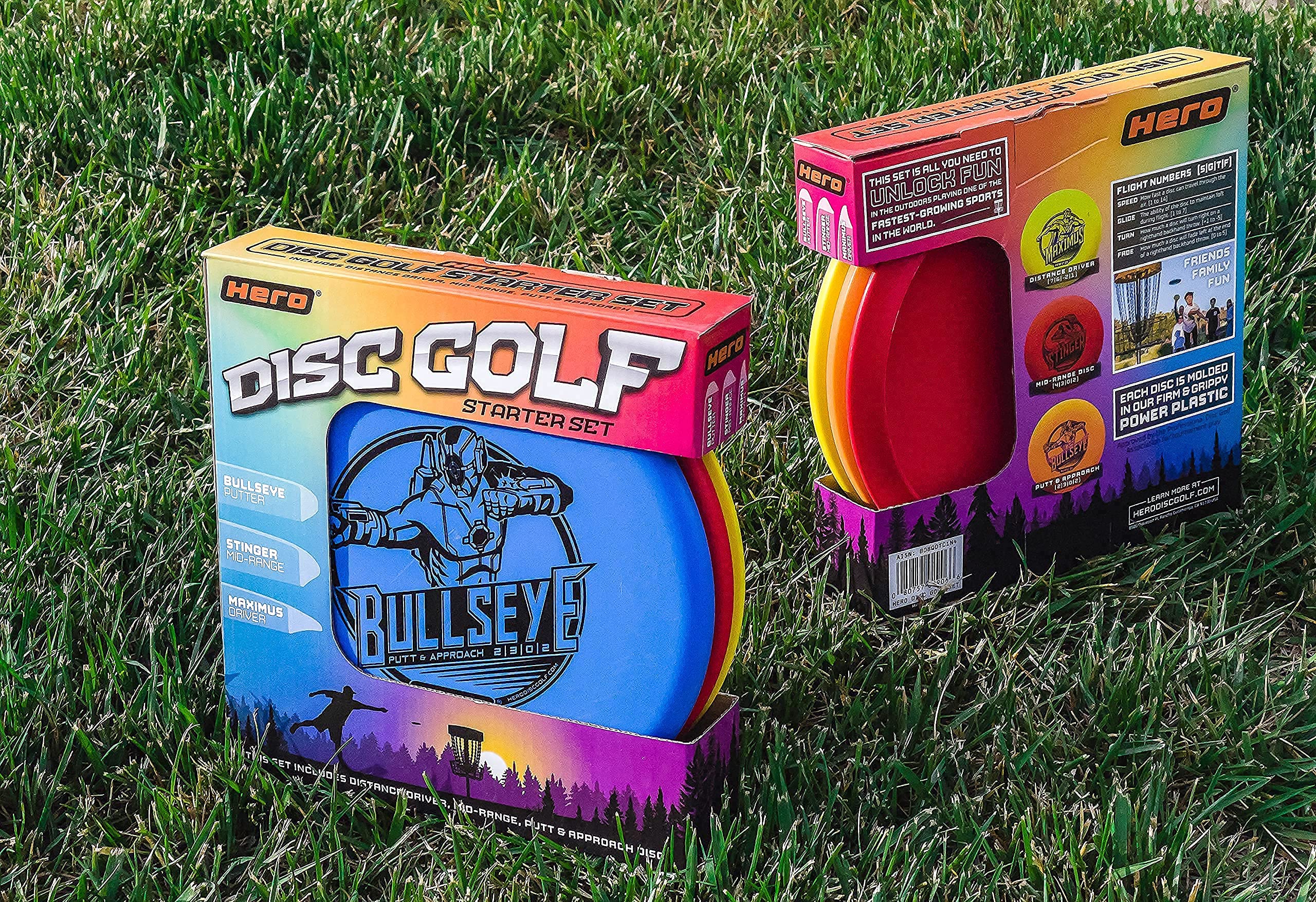 Hero 3 Disc Golf Set
