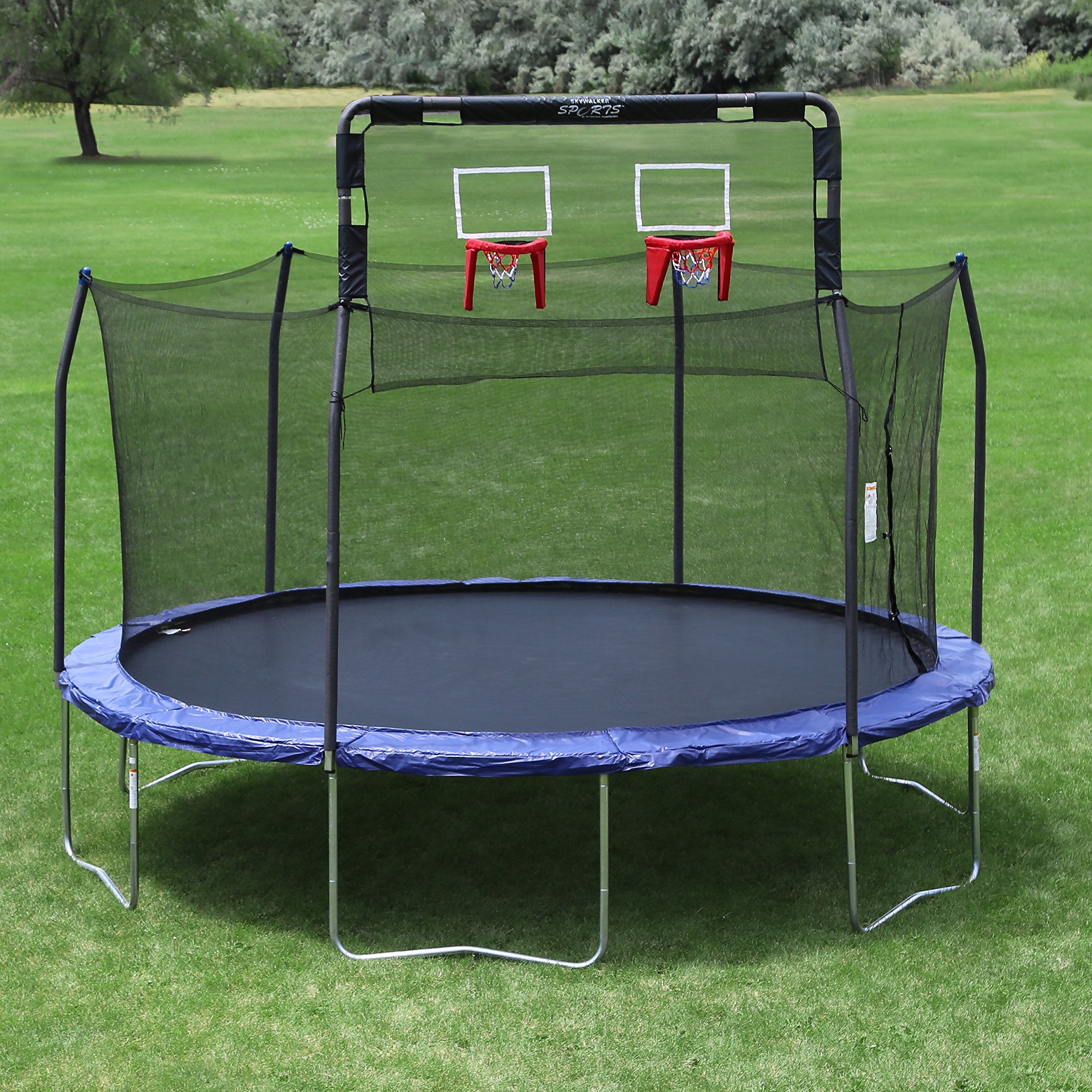 Skywalker Trampolines 15Trampoline Double Basketball Hoop Accessory